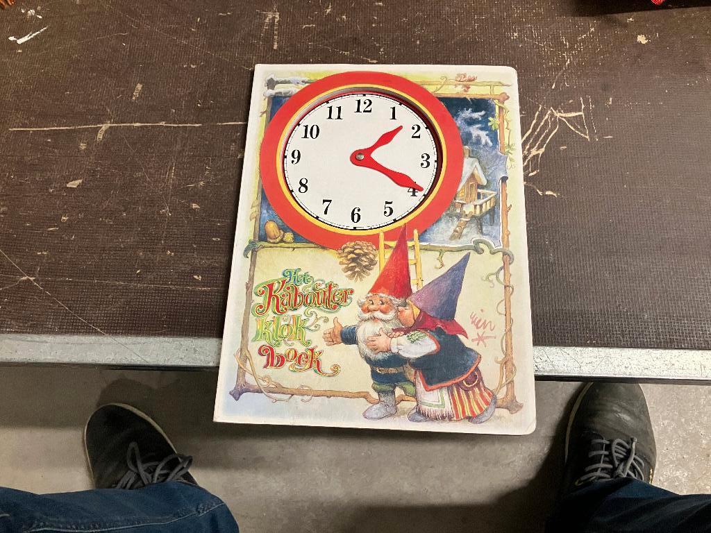kabouter Rien Poortvliet klok kijken, Ophalen of Verzenden, Zo goed als nieuw, Rien Poortvliet