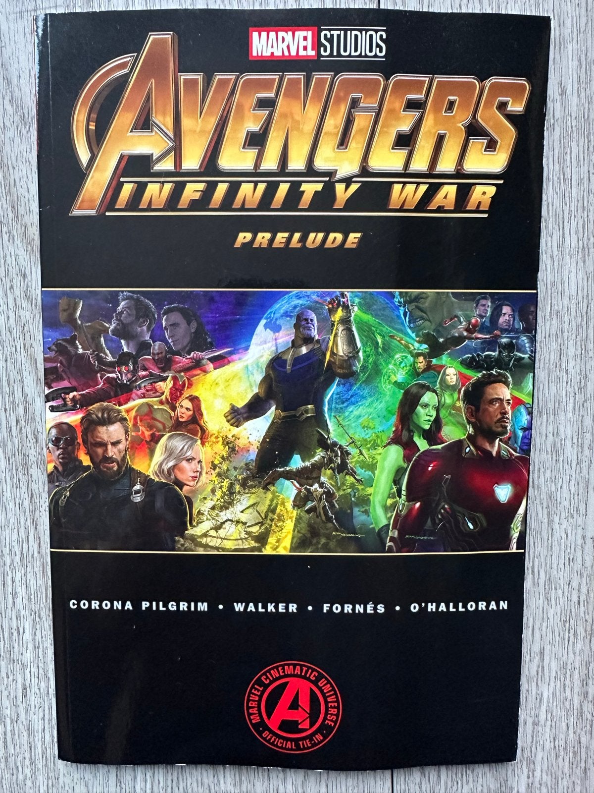 Marvel Studios Avengers Infinity War Prelude stripboek, Eén stripboek, Ophalen of Verzenden, Zo goed als nieuw