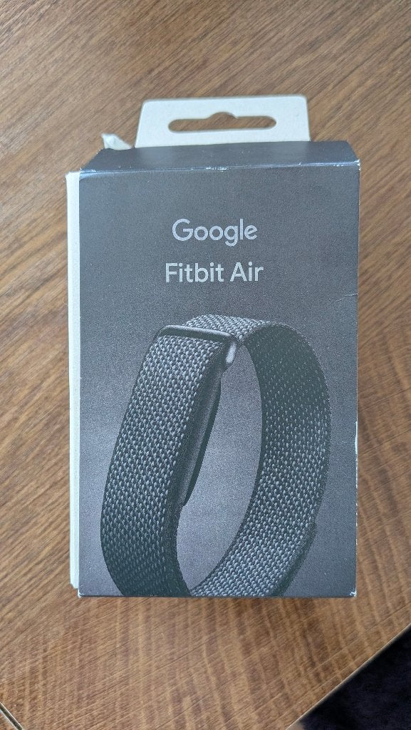 Google Fitbit Air Bandje - Zwart, Ophalen, Zwart, Google Fitbit, Nieuw