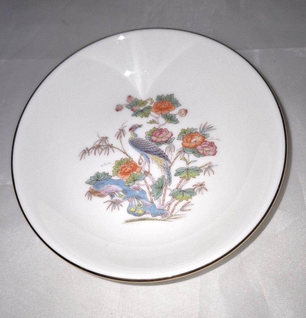 Wedgwood Kutani Crane goudrand onderzetter, Overige typen, Ophalen of Verzenden, Zo goed als nieuw, Overige stijlen