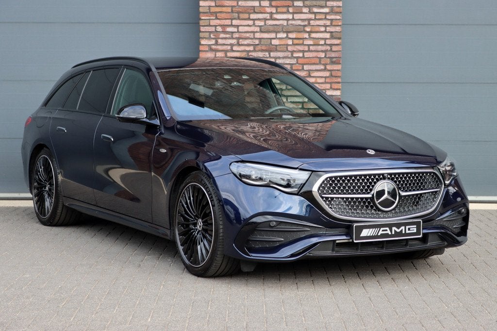 Mercedes-Benz E-Klasse Estate 300 e AMG Line | Distronic+ |, Auto's, Mercedes-Benz, Achterwielaandrijving, Gebruikt, Blauw, Origineel Nederlands