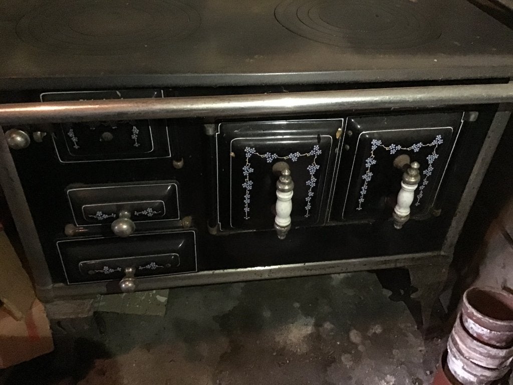 Vintage fornuis, Ophalen