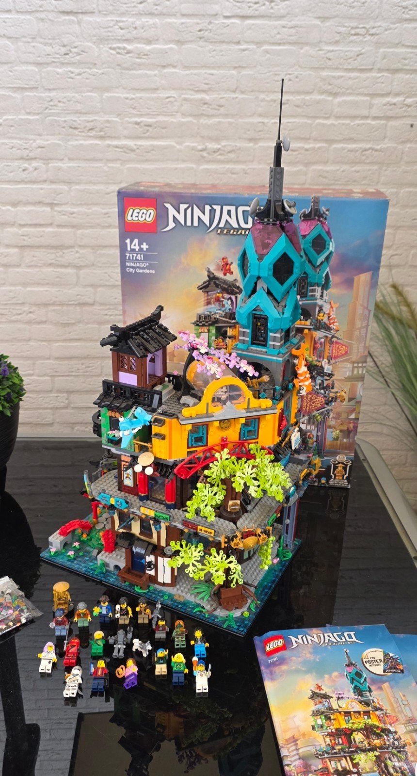 LEGO Ninjago City Gardens 71741, Kinderen en Baby's, Speelgoed | Duplo en Lego, Ophalen of Verzenden, Zo goed als nieuw, Complete set