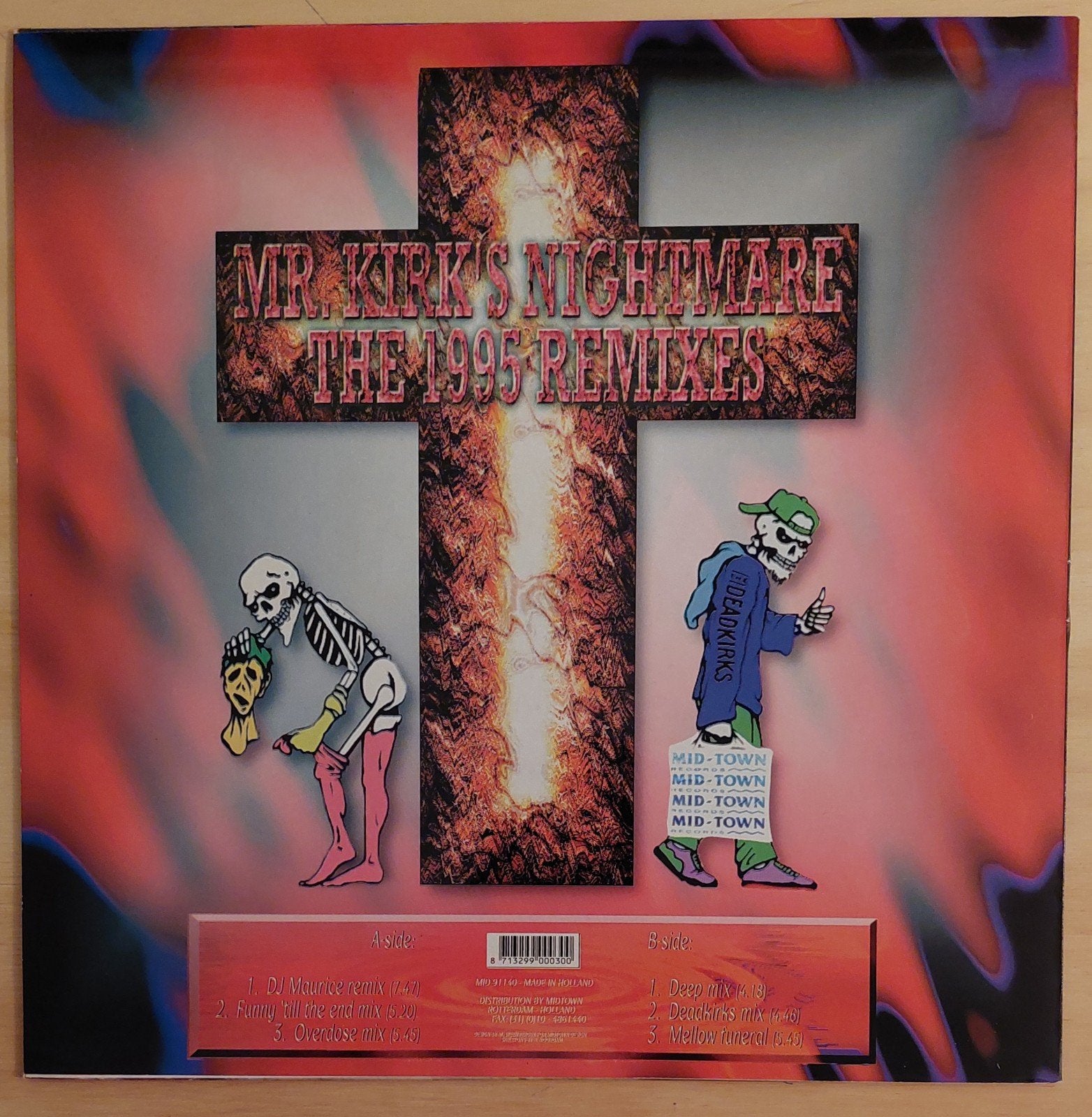 Mr. Kirk's Nightmare - The 1995 Remixes (Hardcore Vinyl), Hardcore, Originele persing, Ophalen of Verzenden, Zo goed als nieuw