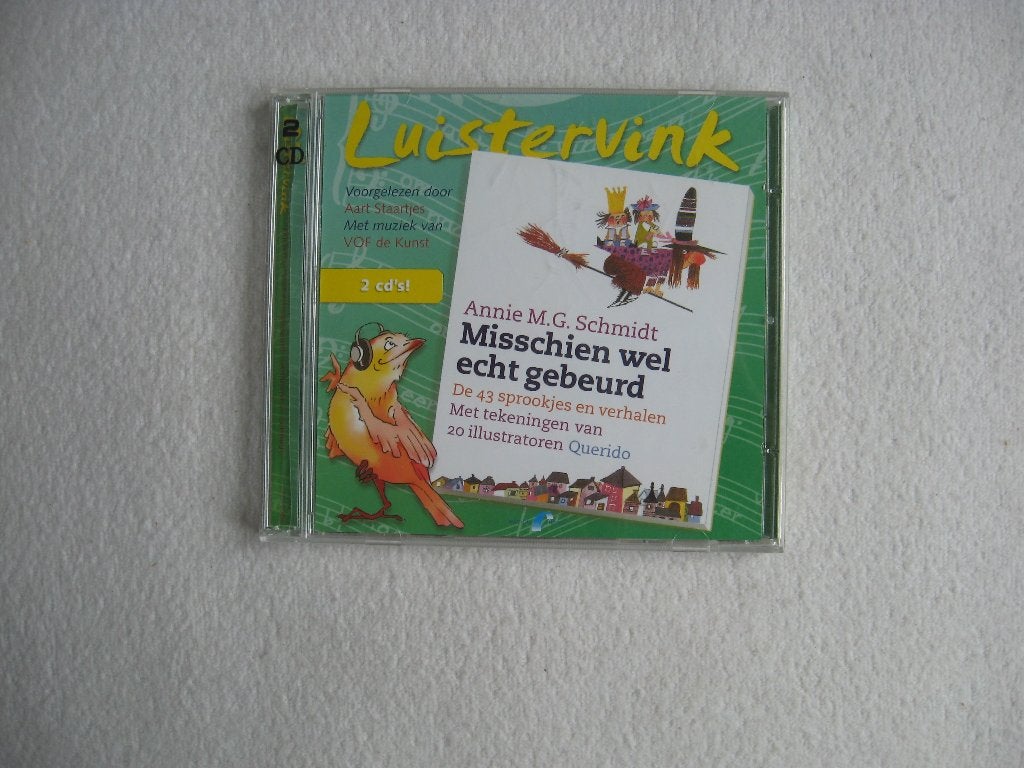 Annie M.G- Misschien wel echt gebeurd; voorl. Aart Staartjes, Ophalen of Verzenden, Annie M.G. Schmidt, Cd