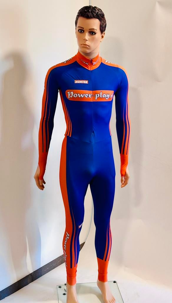 Schaatskleding schaatspak snelpak speedsuit maat L Hunter, Ophalen of Verzenden, Zo goed als nieuw