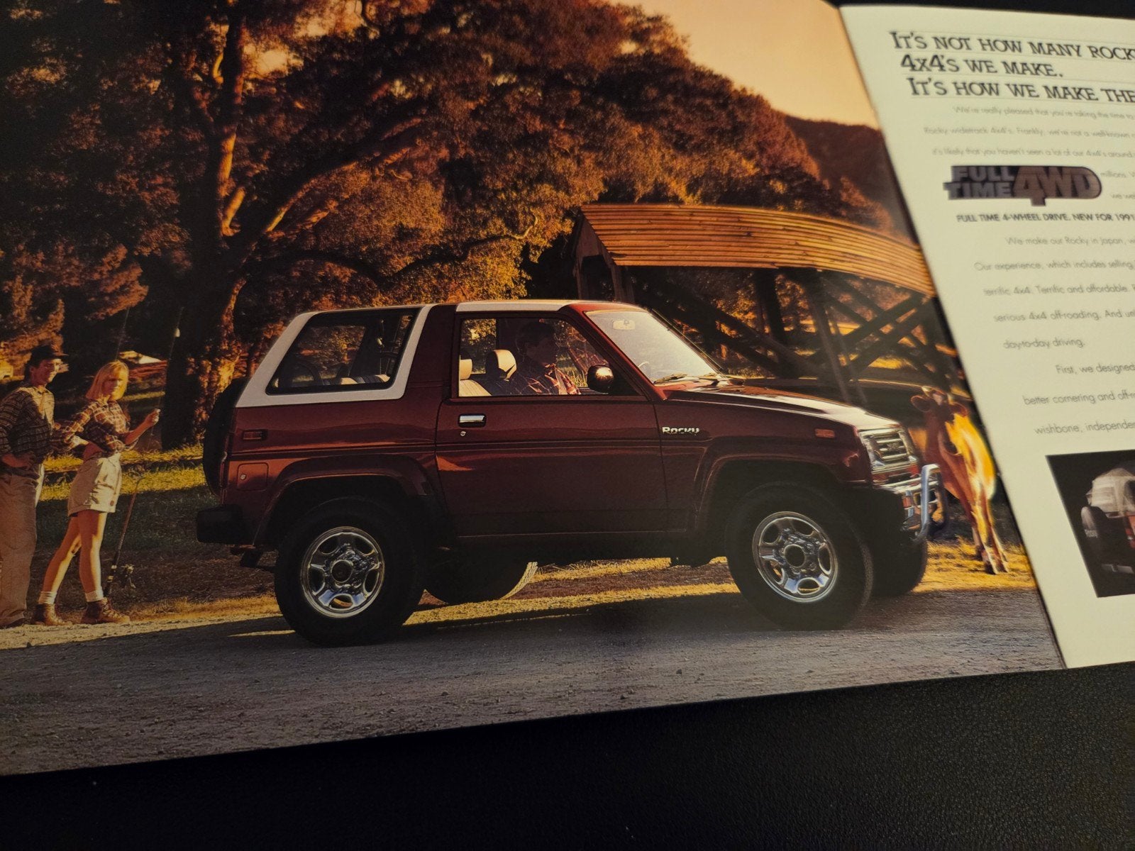 Brochure Daihatsu 1991 USA, Ophalen of Verzenden, Zo goed als nieuw, Overige merken