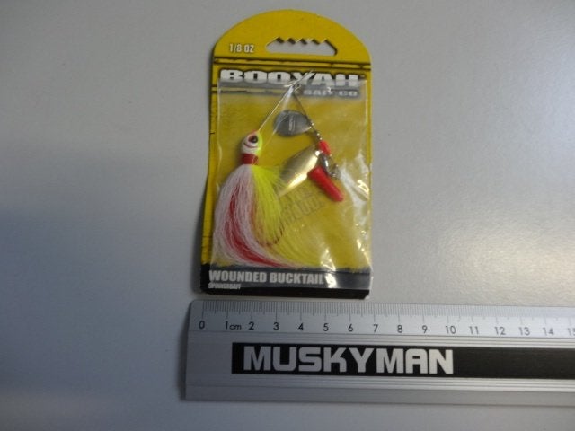 Kunstaas: Booyah Wounded Bucktail Spinnerbaits, Verzenden, Nieuw, Overige typen