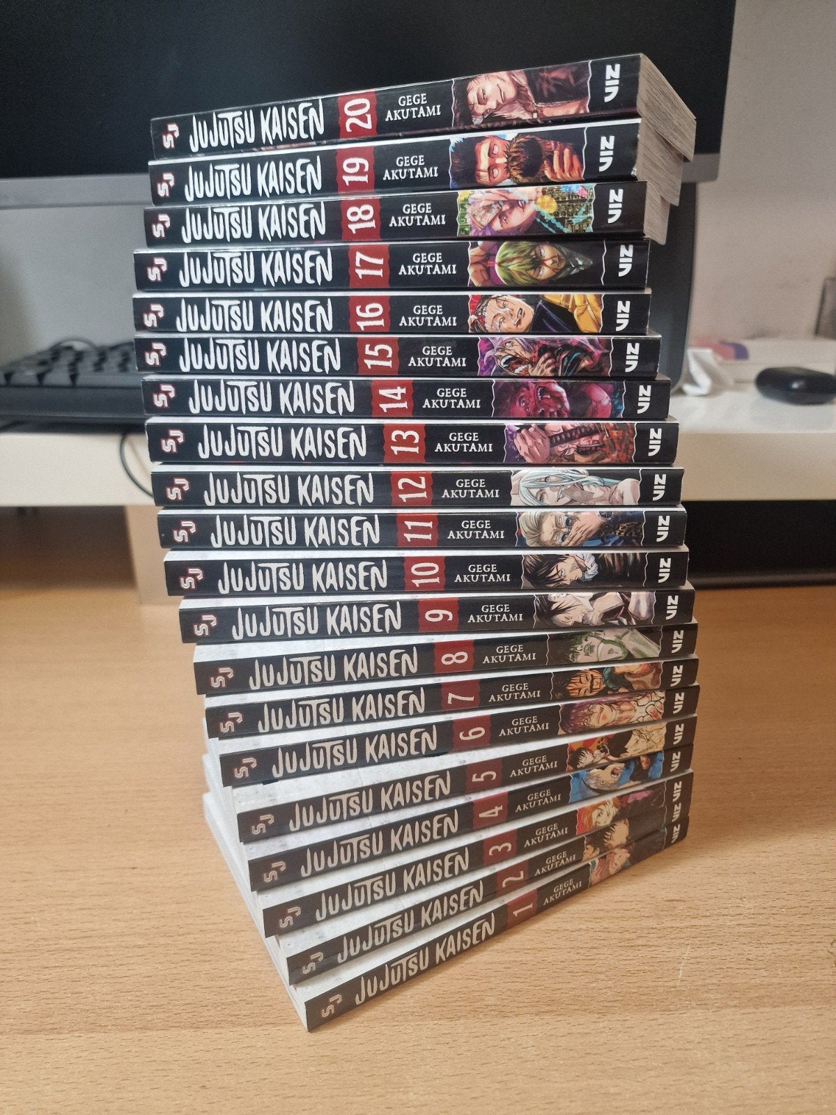 Jujutsu Kaisen Manga Vol. 1-20, Boeken, Complete serie of reeks, Ophalen of Verzenden, Zo goed als nieuw, Gege Akutami
