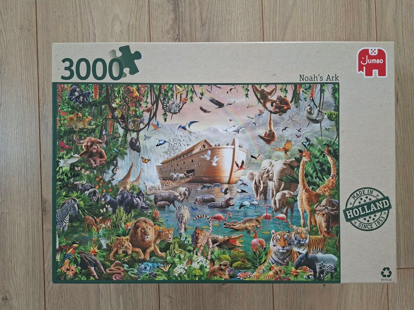 Puzzel Noah's Ark 3000 stukjes, Ophalen, Meer dan 1500 stukjes, Zo goed als nieuw