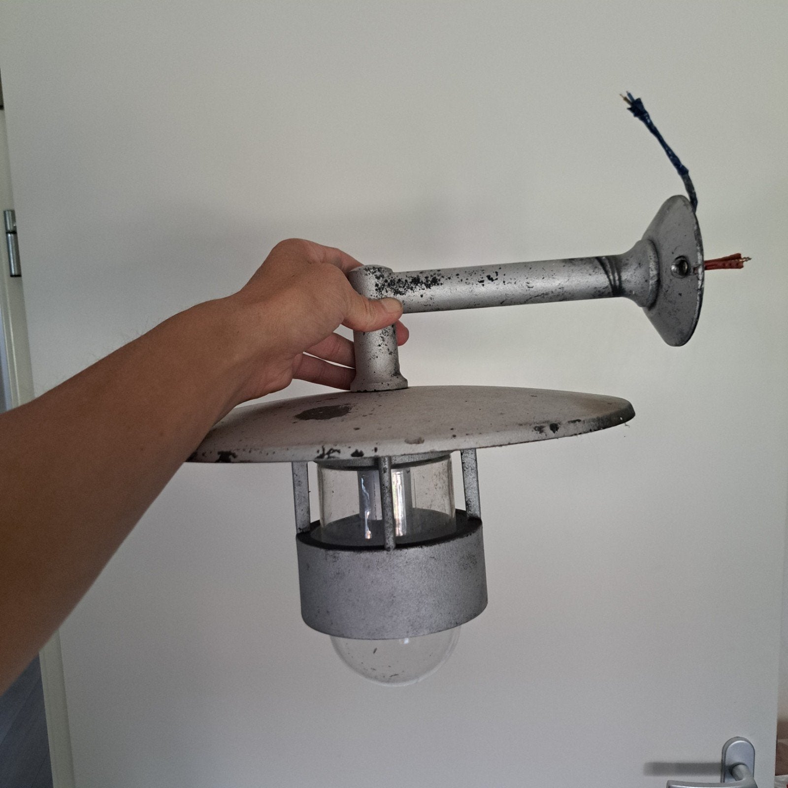 louis poulsen jens moller Albertslund buiten wandlamp 60's., Ophalen of Verzenden