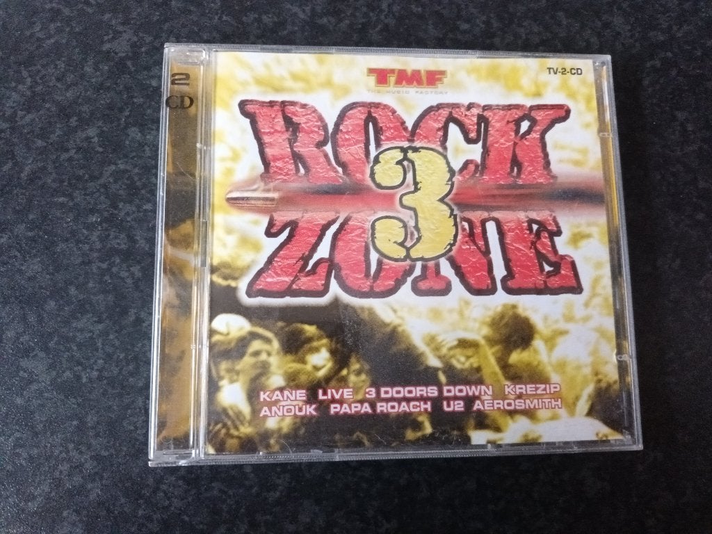 z.g.a.n cd TMF Rockzone 3 2cd, Ophalen of Verzenden, Zo goed als nieuw, Pop