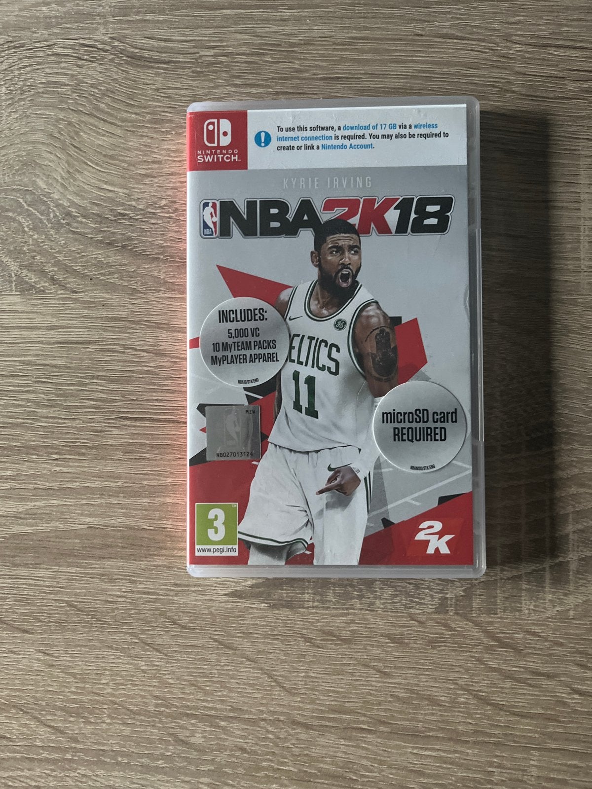 NBA 2K18 Nintendo Switch - Basketbalgame, Online, 1 speler, Ophalen of Verzenden, Zo goed als nieuw