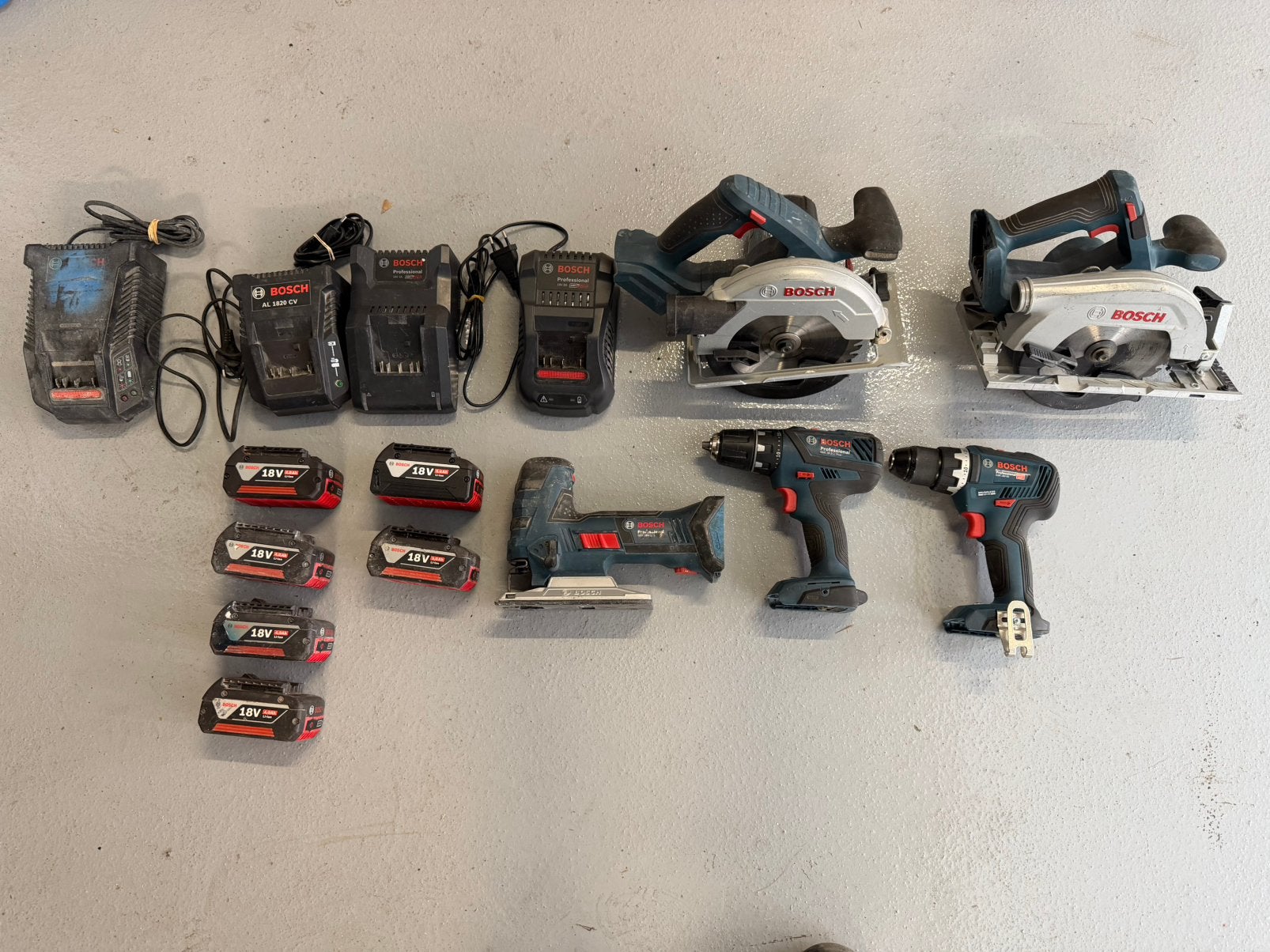 Bosch, Ophalen, Zo goed als nieuw