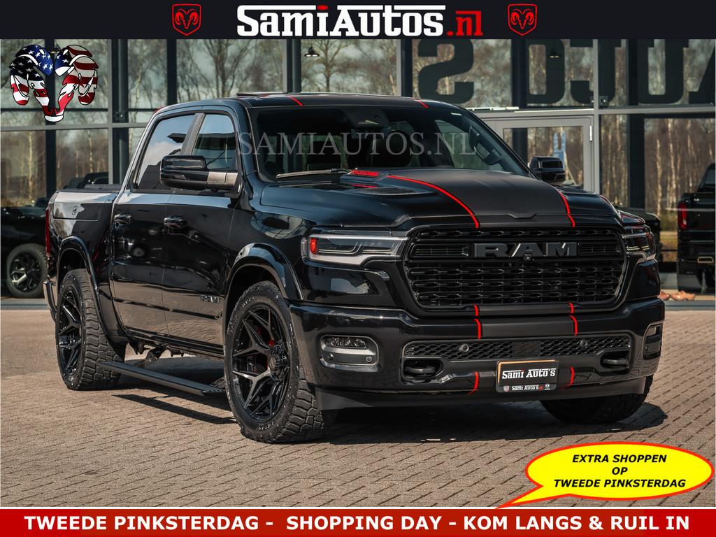 Dodge Ram HULK Pack | Limited Night H.O 540HP 706Nm | Massag, Auto's, Automaat, Met garantie (alle), Zwart, Leder