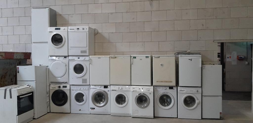 Partij witgoed te koop  , wasmachines zijn reeds verkocht, Ophalen