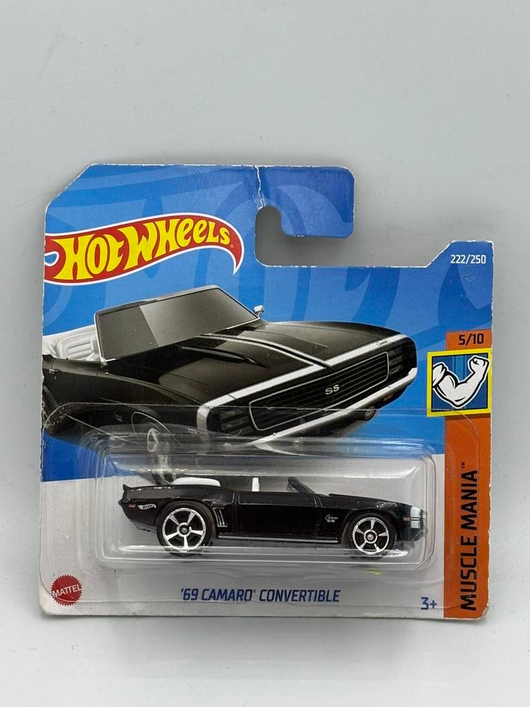 Hot Wheels ‘69 Camaro Convertible, Ophalen of Verzenden, Zo goed als nieuw