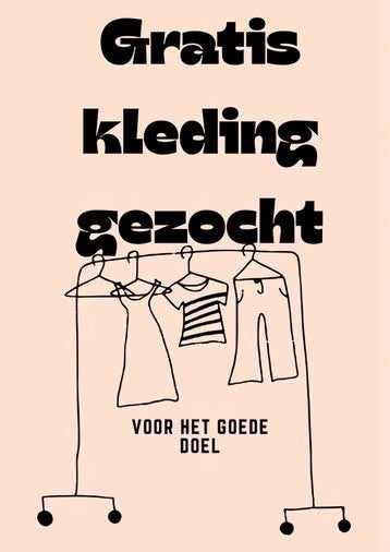 Gratis kleding gezocht, Ophalen of Verzenden, Gedragen