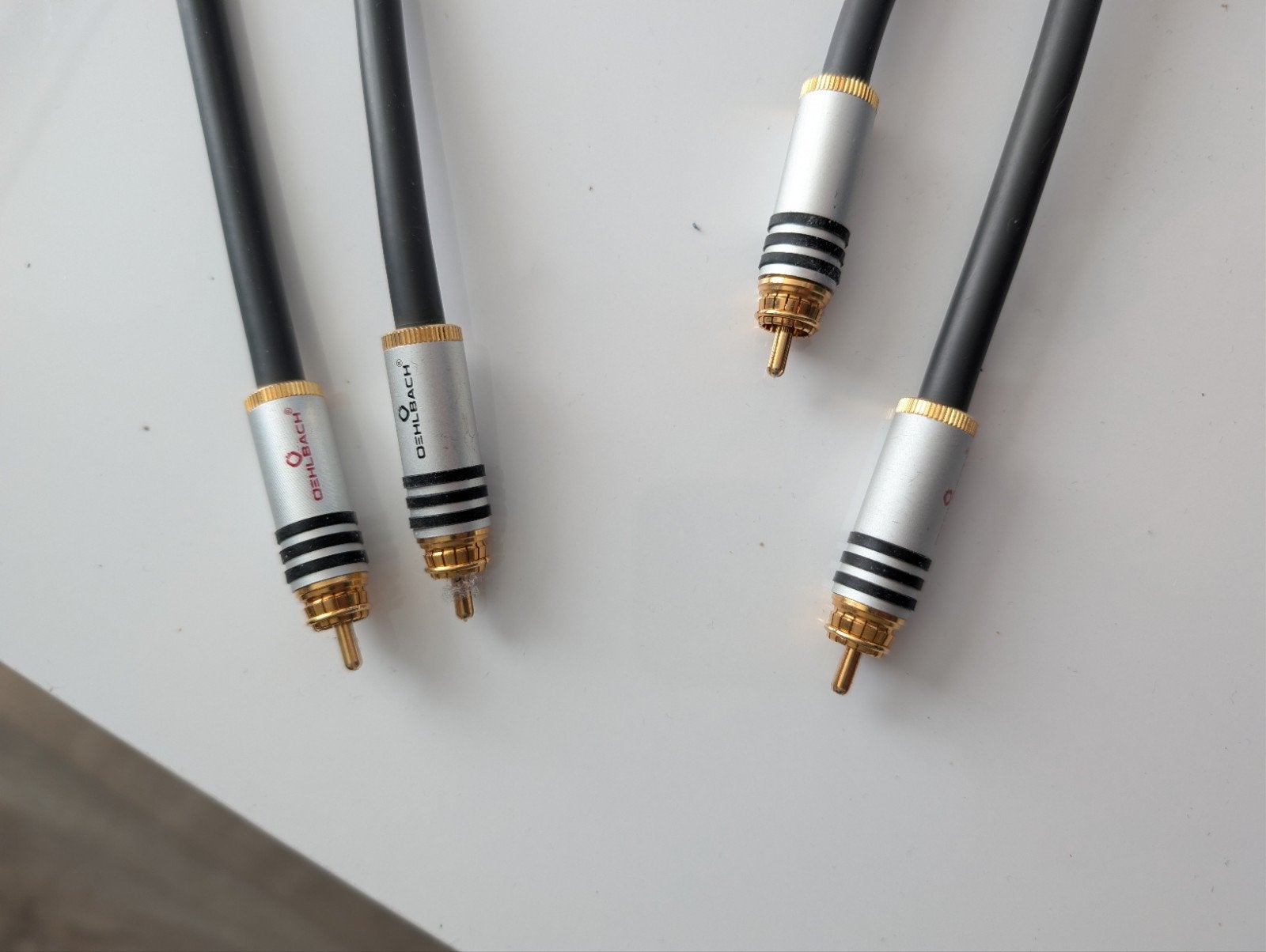 Oehlbach NF 14 Interconnect Symmetrische RCA Kabel, Audio, Tv en Foto, Audiokabels en Televisiekabels, Ophalen of Verzenden, Zo goed als nieuw