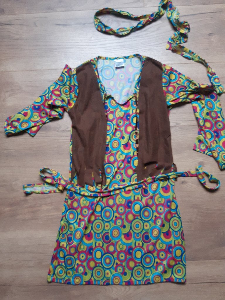 Hippie pak, Ophalen, Carnaval, Kleding, Maat 36 (S)
