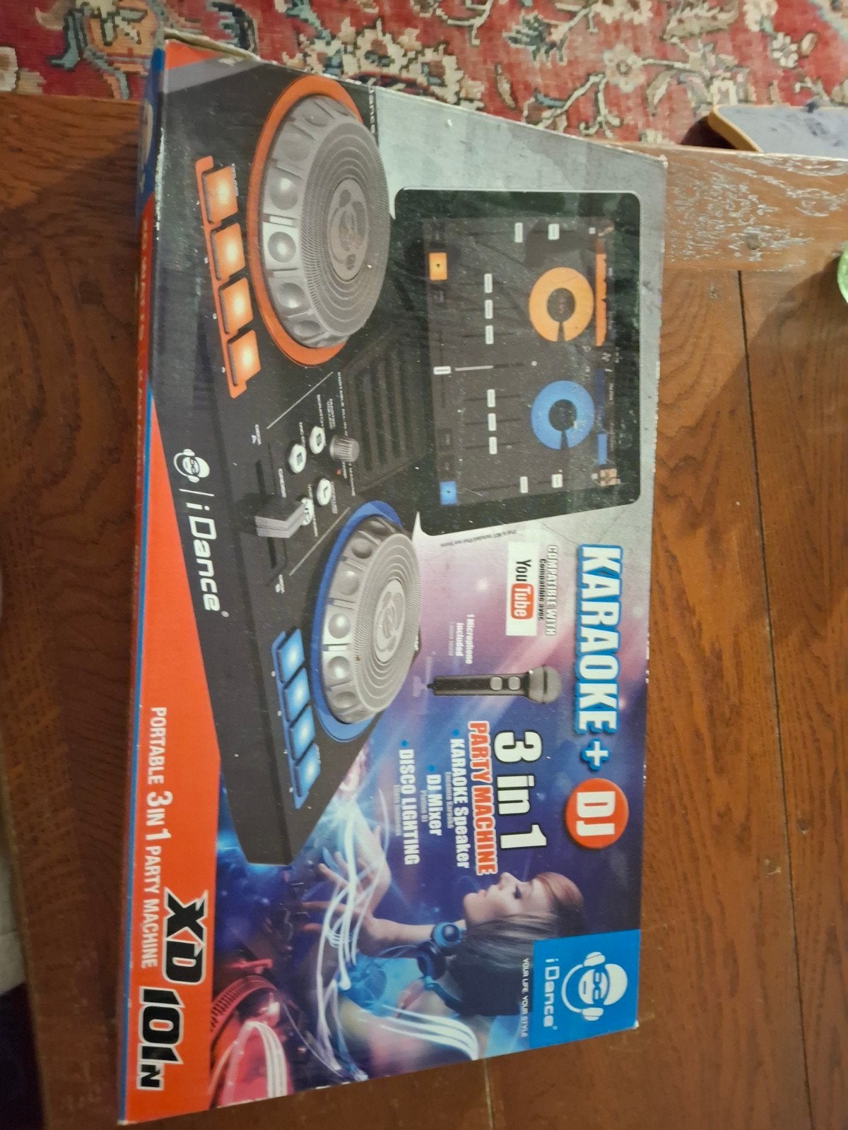 iDance XD10N Karaoke + DJ Party Machine voor kinderen, Ophalen, Zo goed als nieuw, Draaitafel, Overige merken