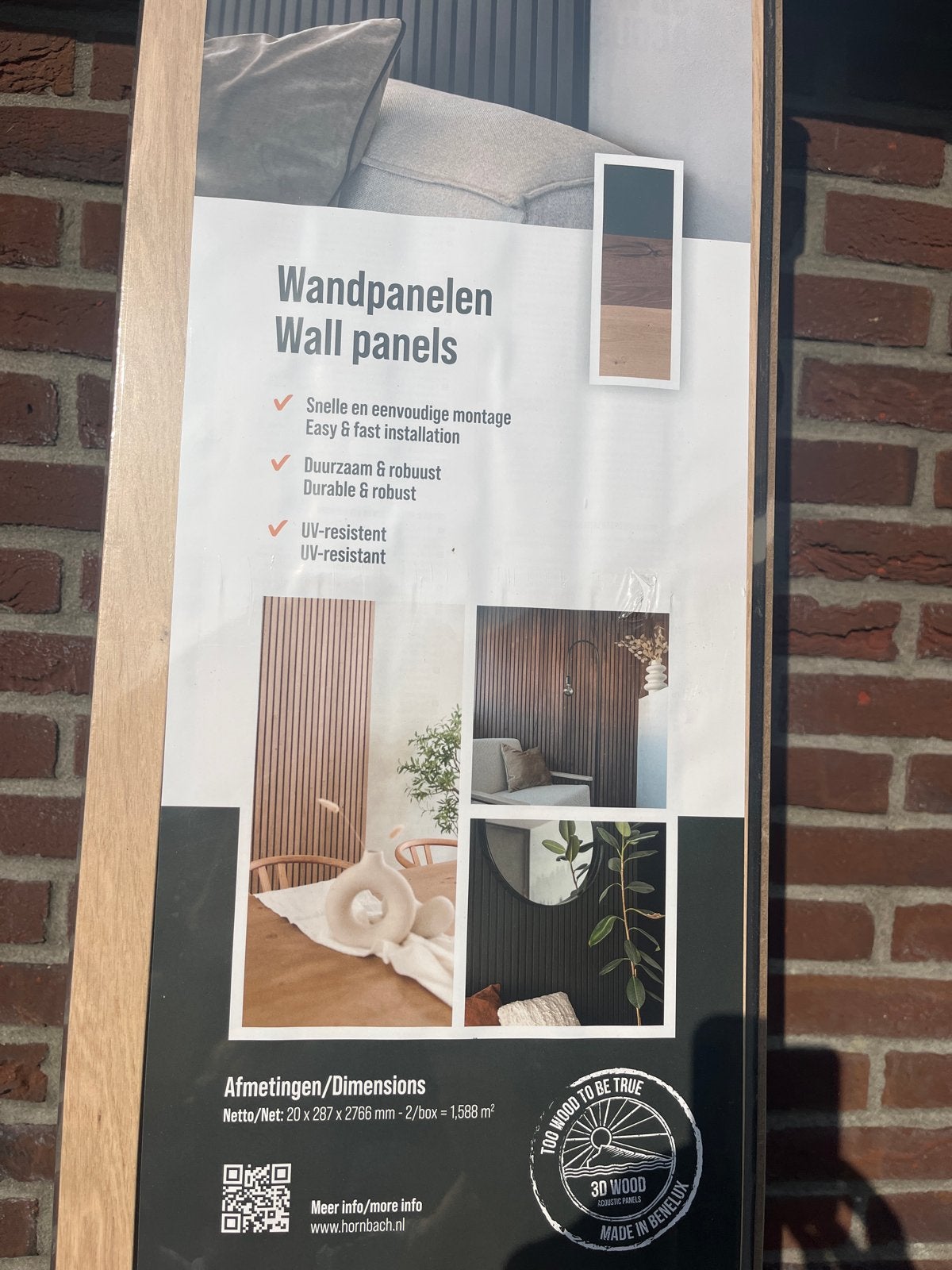 Twee pakketen nieuwe akoestische wandpanelen., Ophalen, Minder dan 25 mm, Overige typen, Nieuw