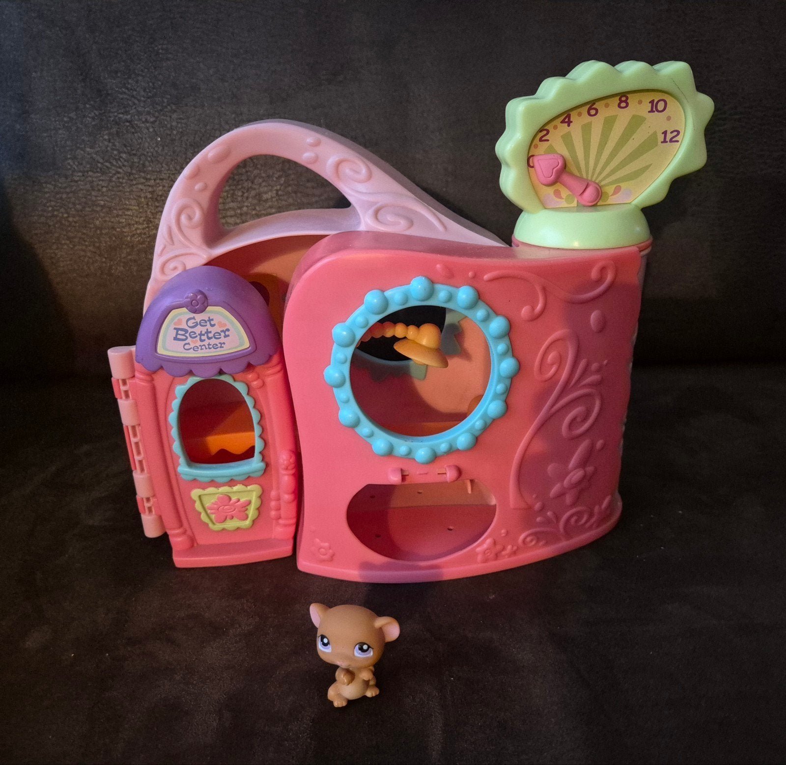 Littlest Pet Shop Dierenarts Praktijk met Figuurtje, Kinderen en Baby's, Speelgoed | Overig, Ophalen of Verzenden, Zo goed als nieuw