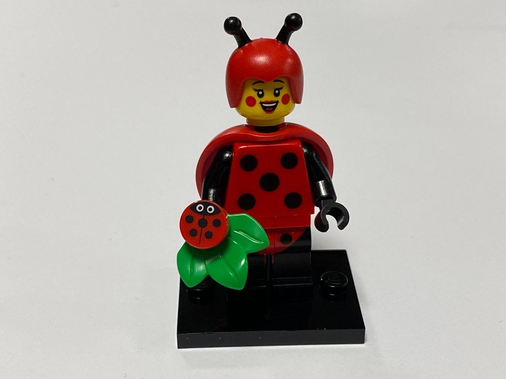Mooie nieuwe lego serie 21 minifiguur col21-4 Ladybug Girl, Compleet, Lego, Nieuw, Ophalen of Verzenden