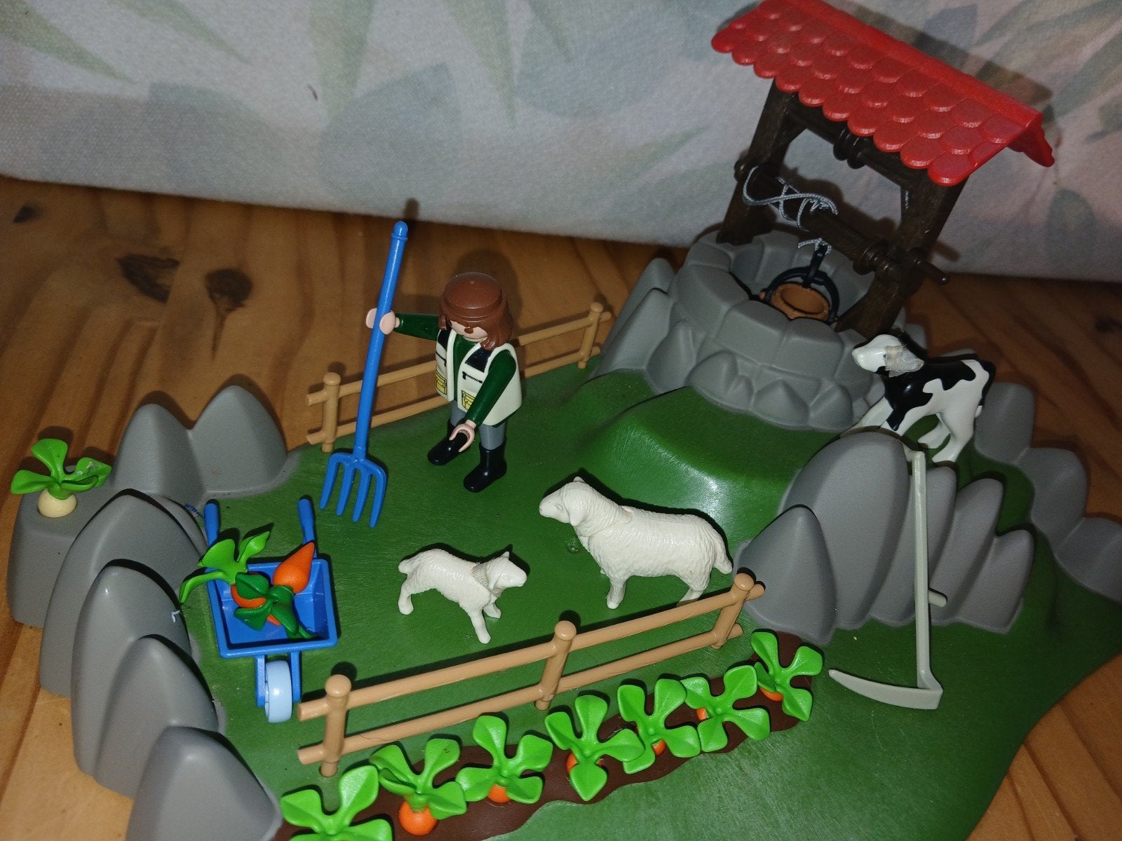 Playmobil Boerderij Set met Dieren en Boer, Gebruikt, Complete set, Overige typen, Ophalen of Verzenden