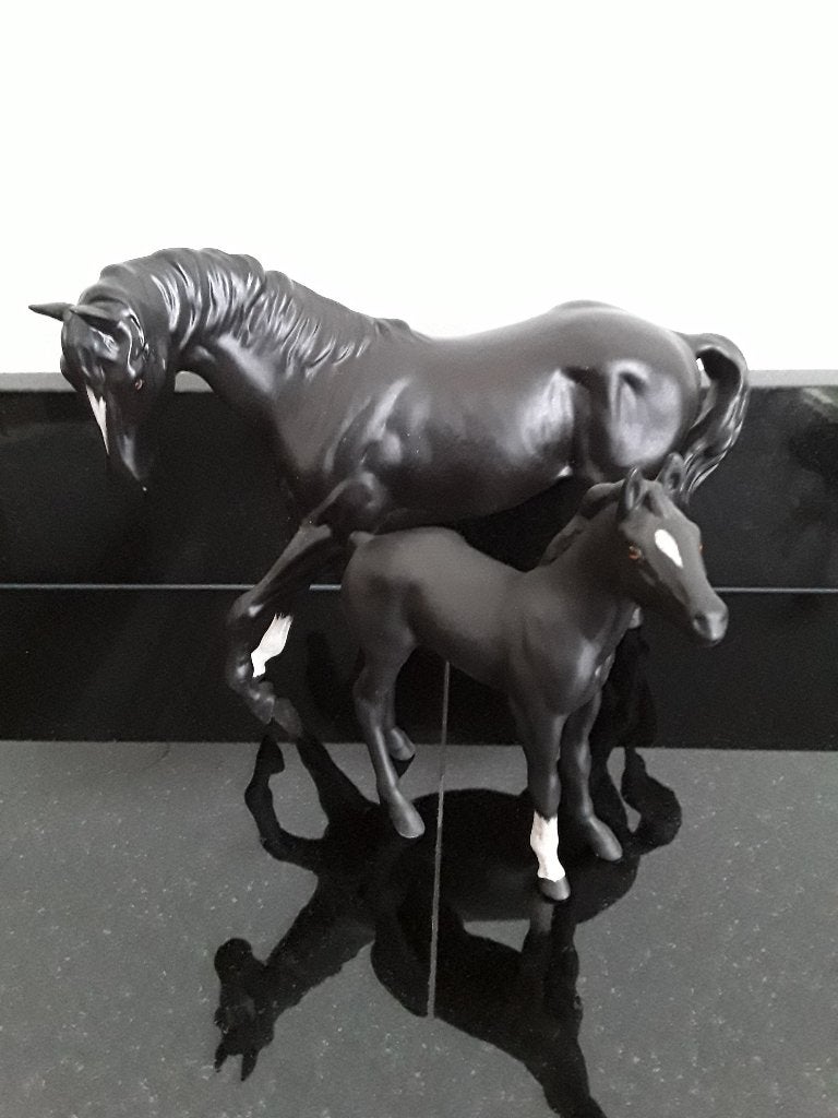 Engels Beswick Merrie met veulen, Antiek en Kunst, Verzenden