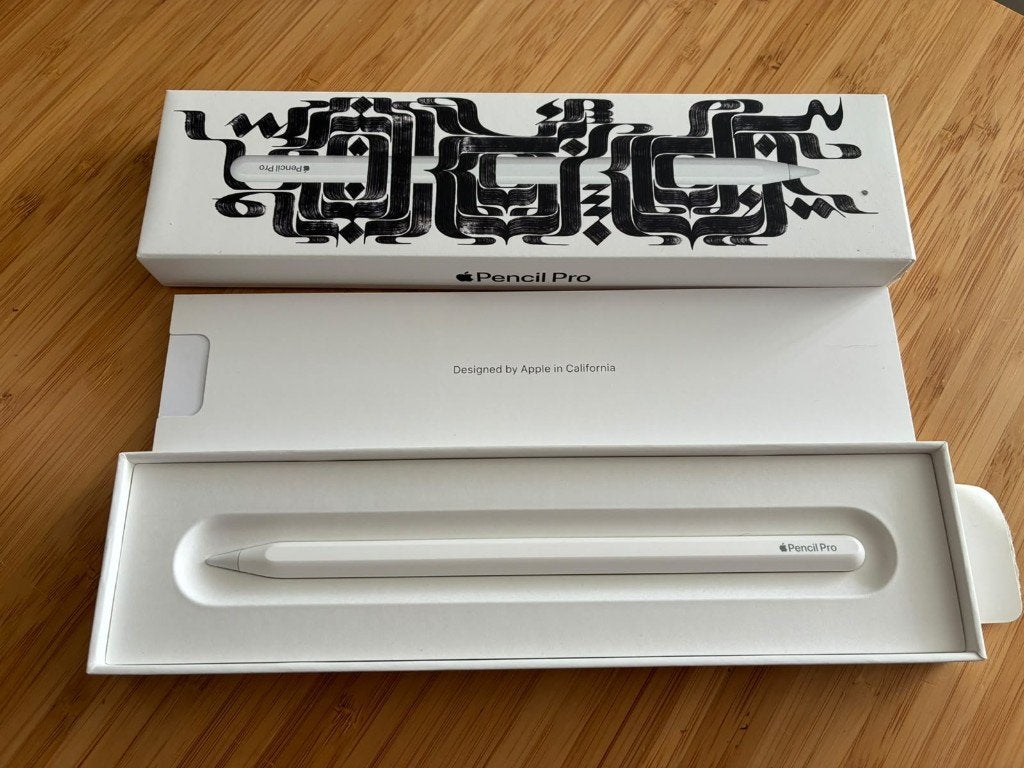 Apple Pencil Pro 2025 als nieuw, incl. doos met prijskaartje, Computers en Software, 10 inch, Apple iPad, Wit, Ophalen of Verzenden