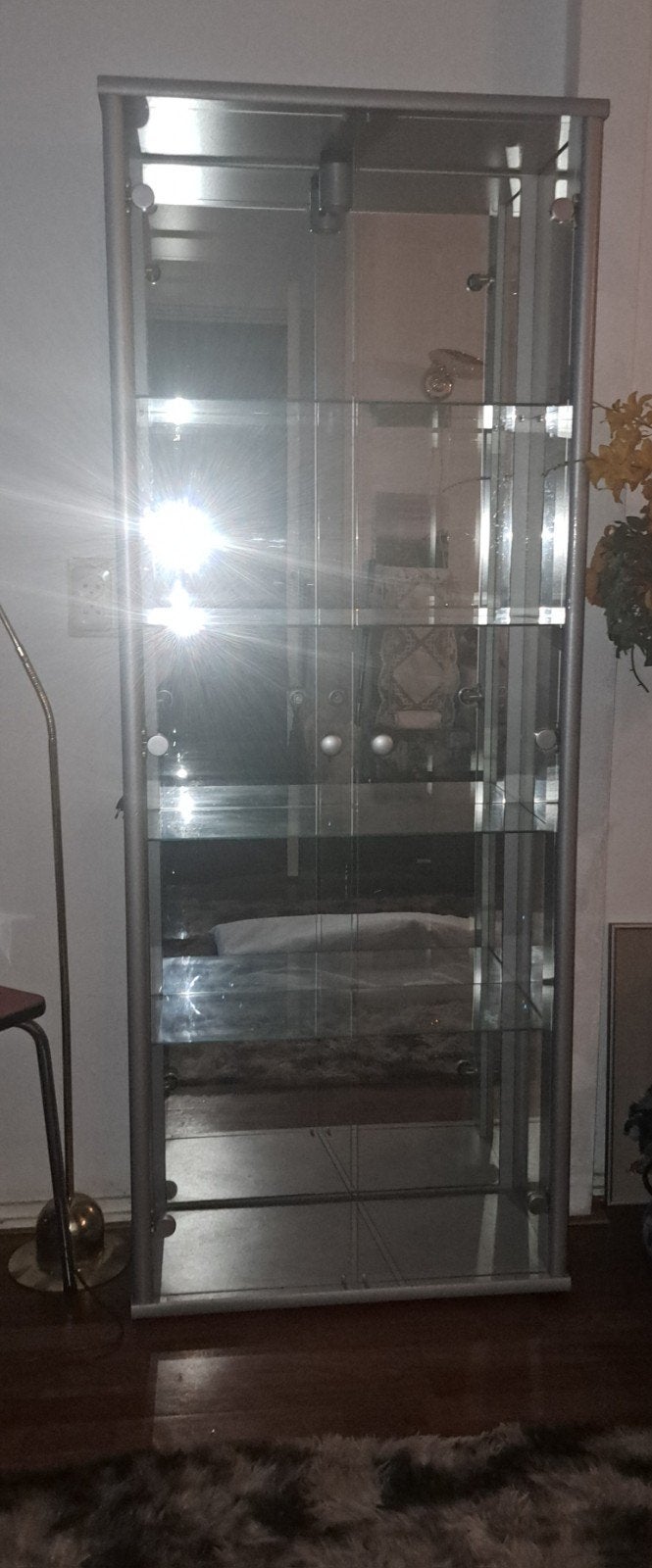 Morris Vitrinekast Model 2005 - 175x68x33 cm, Ophalen, 50 tot 100 cm, Glas, Modern