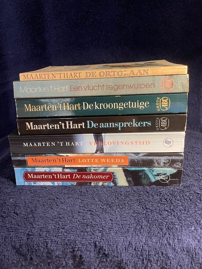 7 Boeken van Maarten ’t Hart., Ophalen of Verzenden, Gelezen, Maarten 't Hart, Nederland