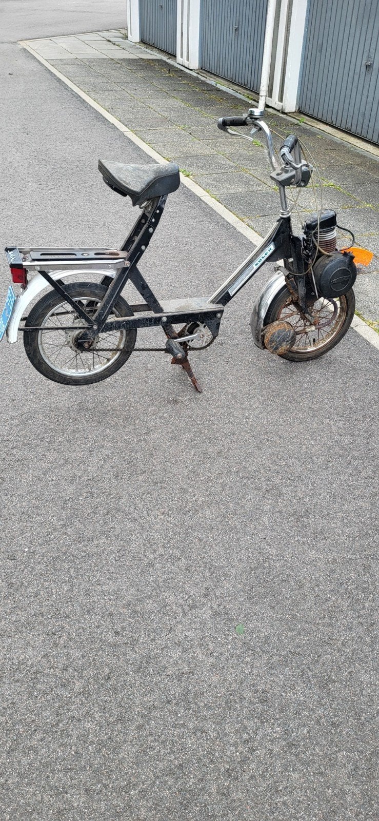 Solex 5000 Westerterp opknapper met blauw kenteken, Ophalen