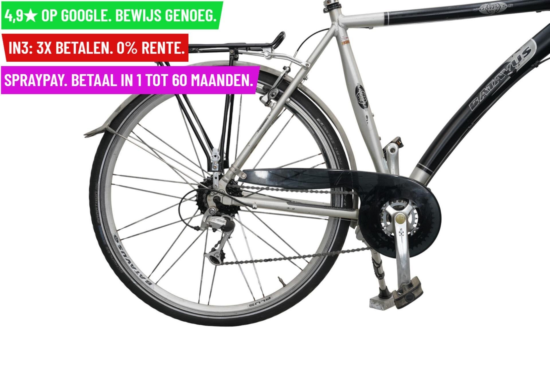 Herenfiets Batavus Compas 28"/58cm/24ver - Garantie/Levering, Fietsen en Brommers, Fietsen | Heren | Herenfietsen, 9713 Bv Groningen