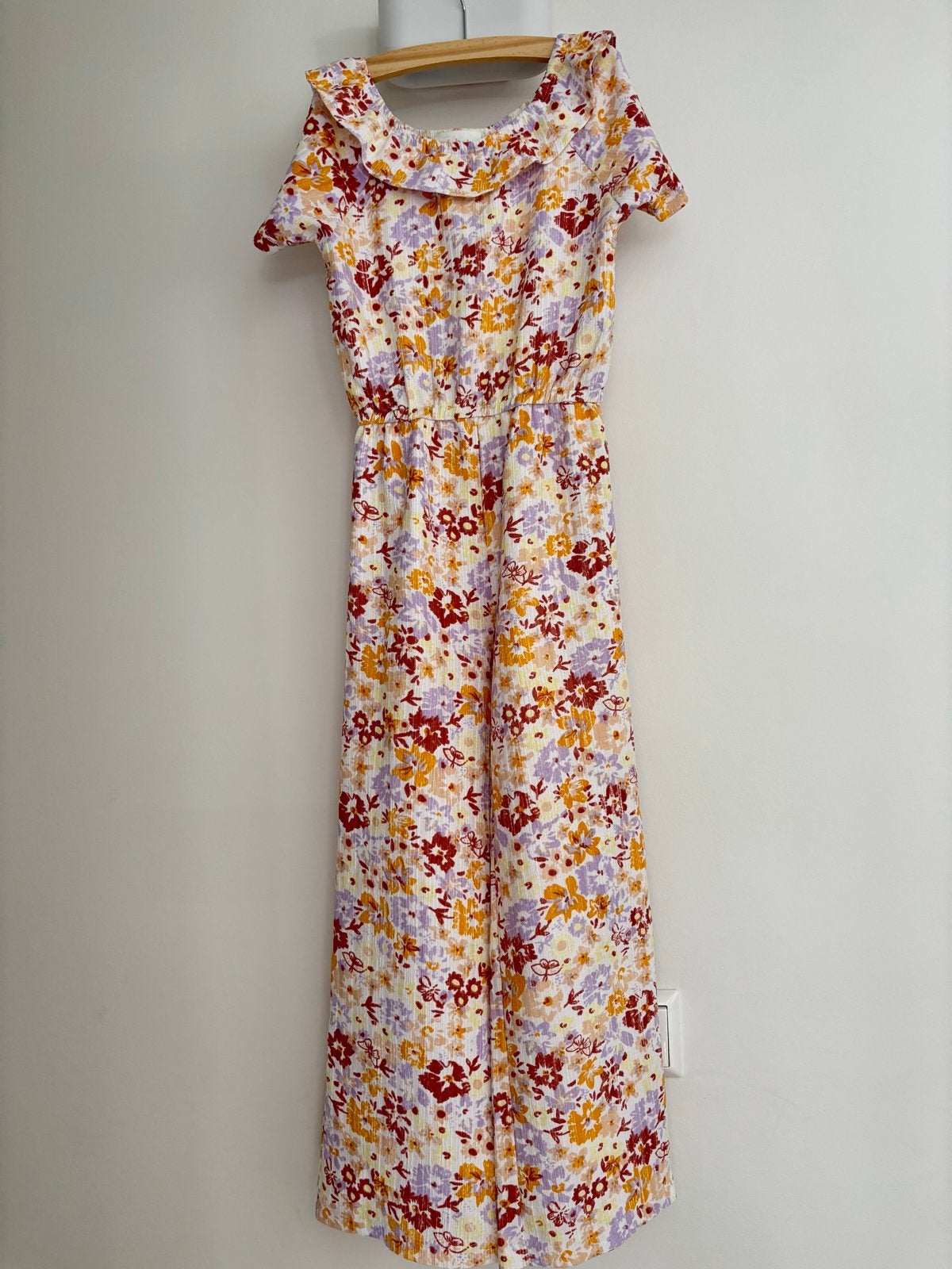 Bloemenprint jumpsuit 122 van Jubel, Ophalen of Verzenden, Zo goed als nieuw, Meisje