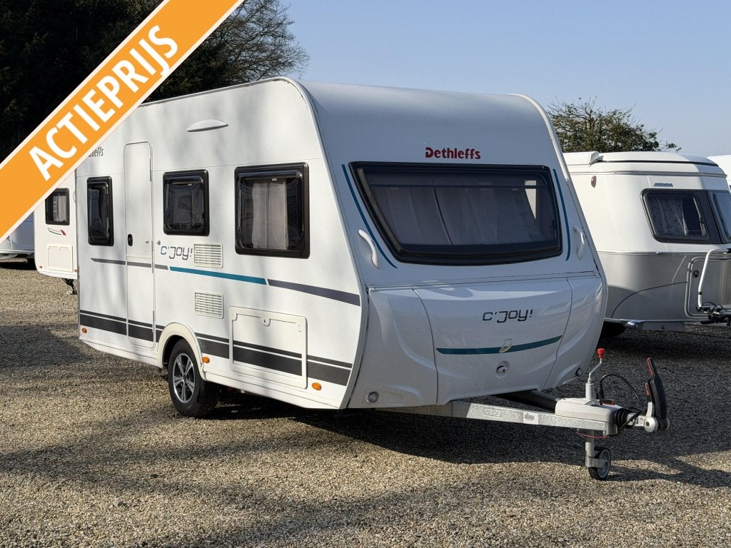 Dethleffs C'Joy 410 QL Mover ACTIEPRIJS, Schokbreker, Standaardzit, Bedrijf, Dethleffs