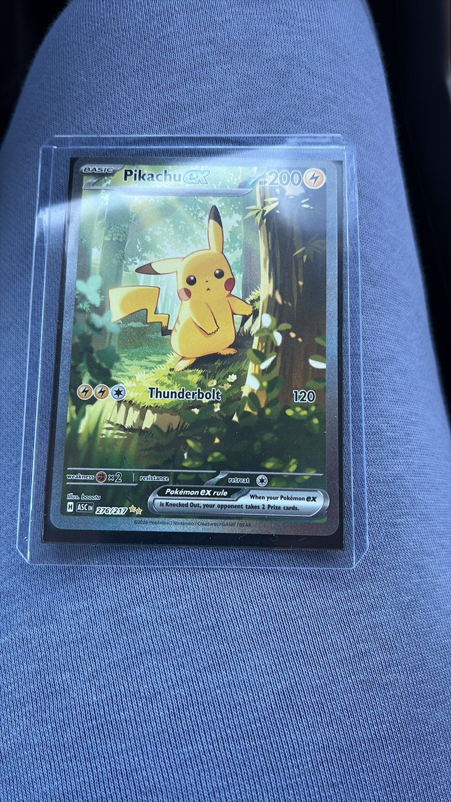 Pikachu ex, Ophalen, Nieuw