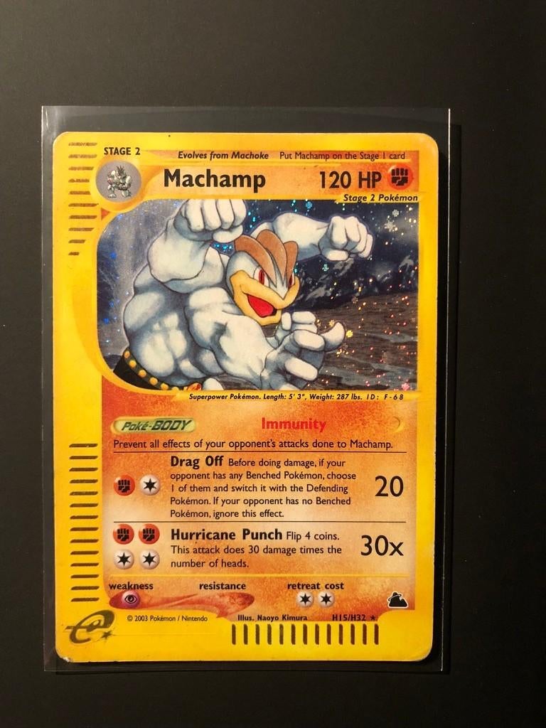 Machamp holo skyridge, Ophalen of Verzenden, Nieuw, Losse kaart