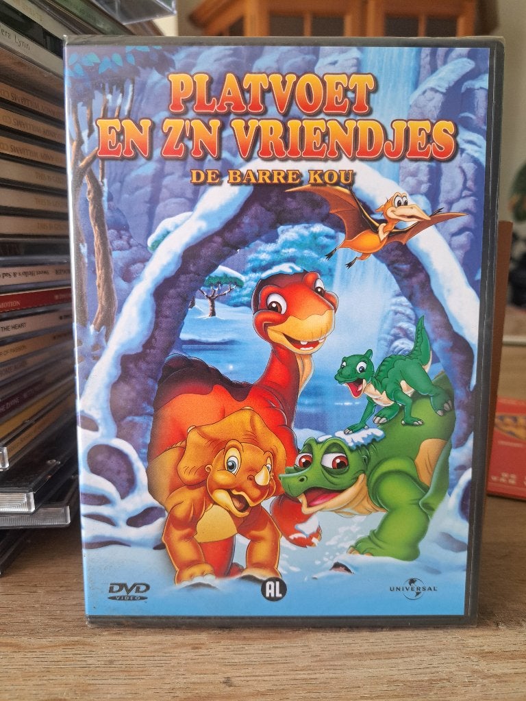 dvd Platvoet en zijn vriendjes-de barre kou (Z242-191)NIEUW, Cd's en Dvd's, Dvd's | Tekenfilms en Animatie, Alle leeftijden, Ophalen of Verzenden