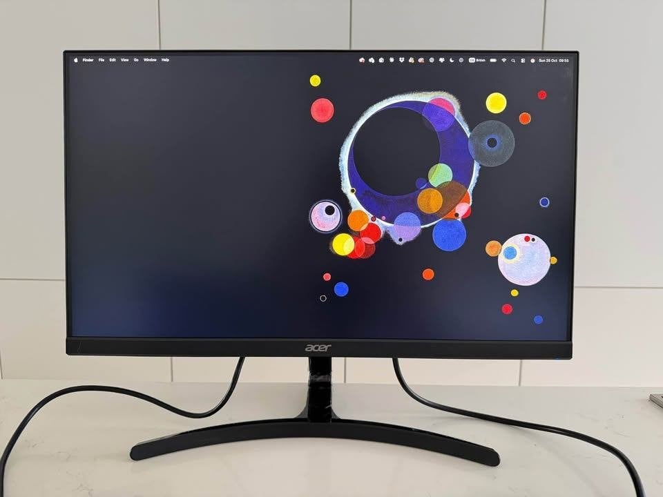 Acer K243Y 24” Full HD Monitor, 24 Inch, Ophalen of Verzenden, Zo goed als nieuw, 61 t/m 100 Hz