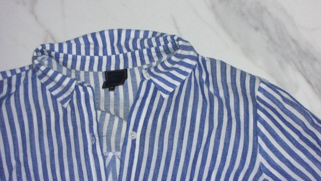 38 JOSEPHINE & CO jurk blouse, Maat 38/40 (M), Blauw, Ophalen of Verzenden, Zo goed als nieuw