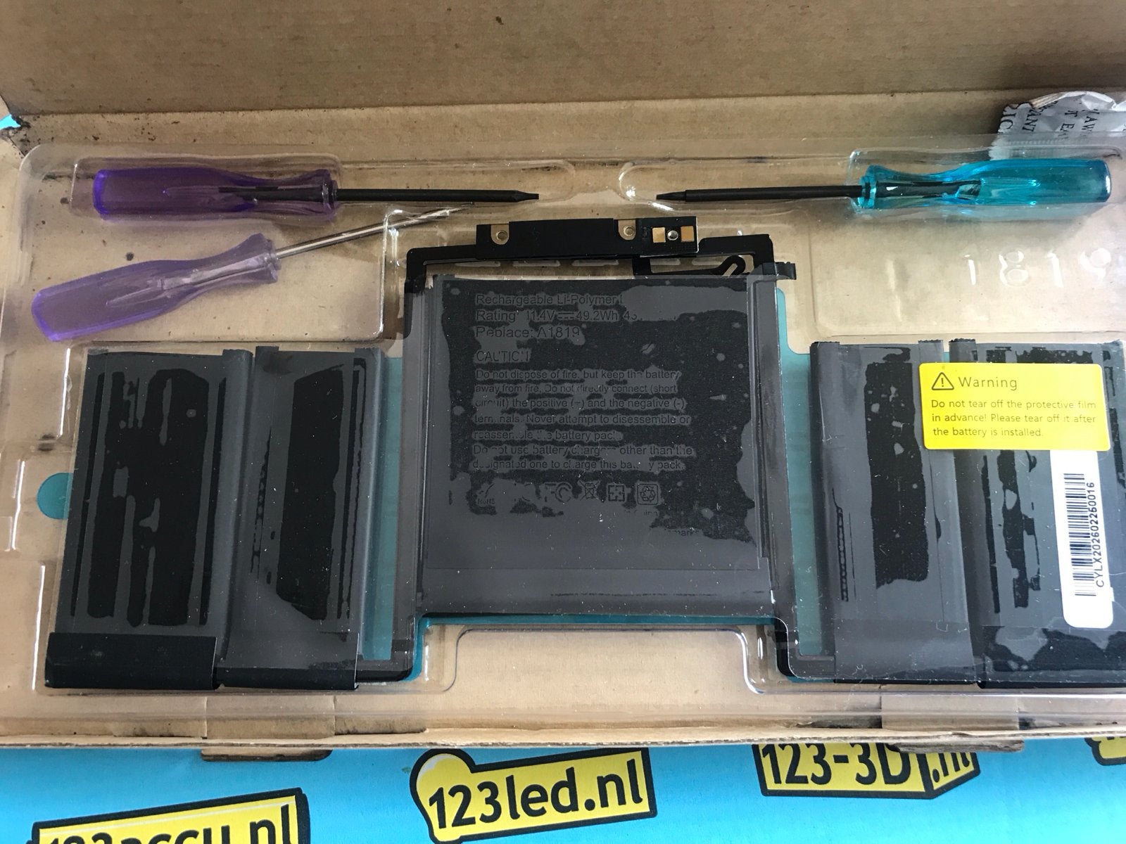 Nieuwe MacBook Pro accu met gereedschap, Ophalen, Nieuw