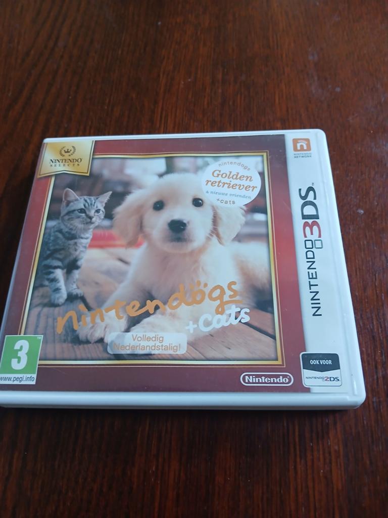 Nintendogs + cats  Nintendo 3ds, Ophalen, 1 speler, Zo goed als nieuw, Vanaf 3 jaar
