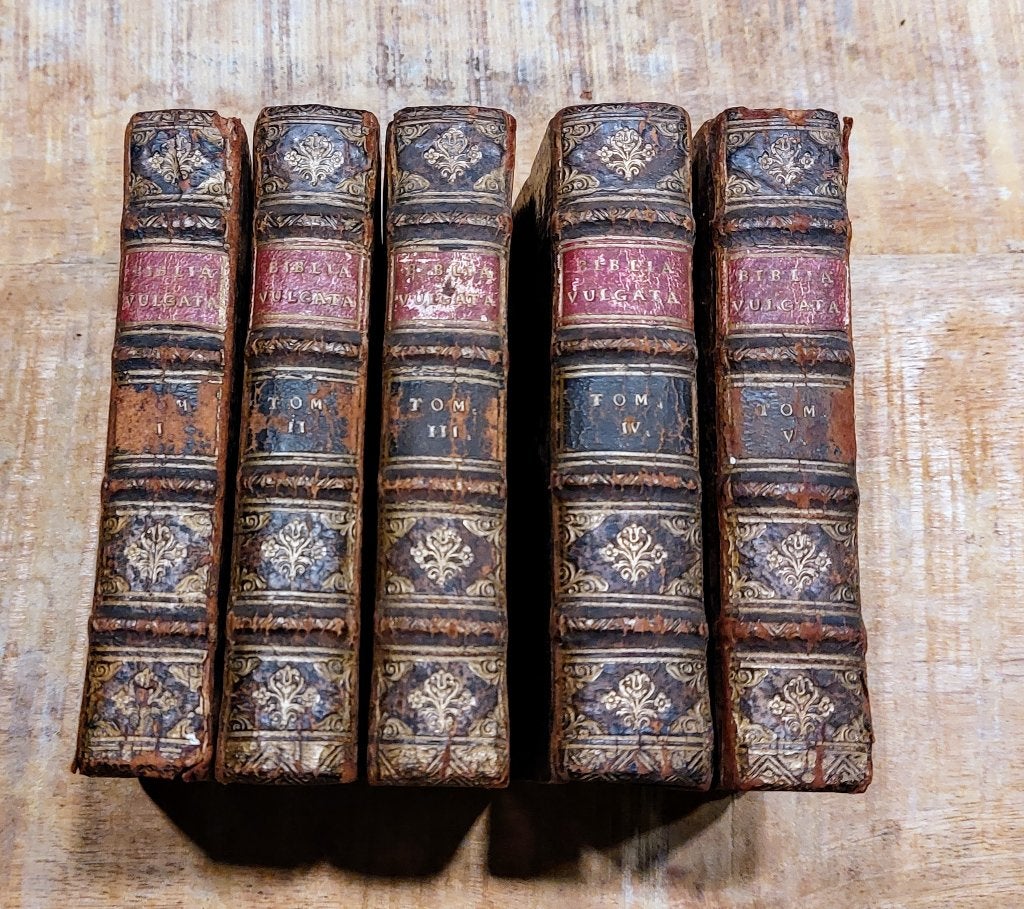 1679 Biblia Sacra van Jacobum Naulaeum, Antiek en Kunst, Antiek | Boeken en Bijbels, Ophalen of Verzenden