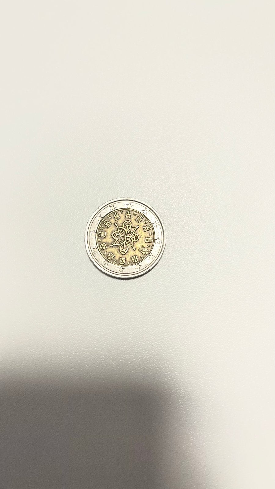 2 Euro Portugal 2002 - Portugese kruis, Ophalen of Verzenden, Portugal, 2 euro, Losse munt