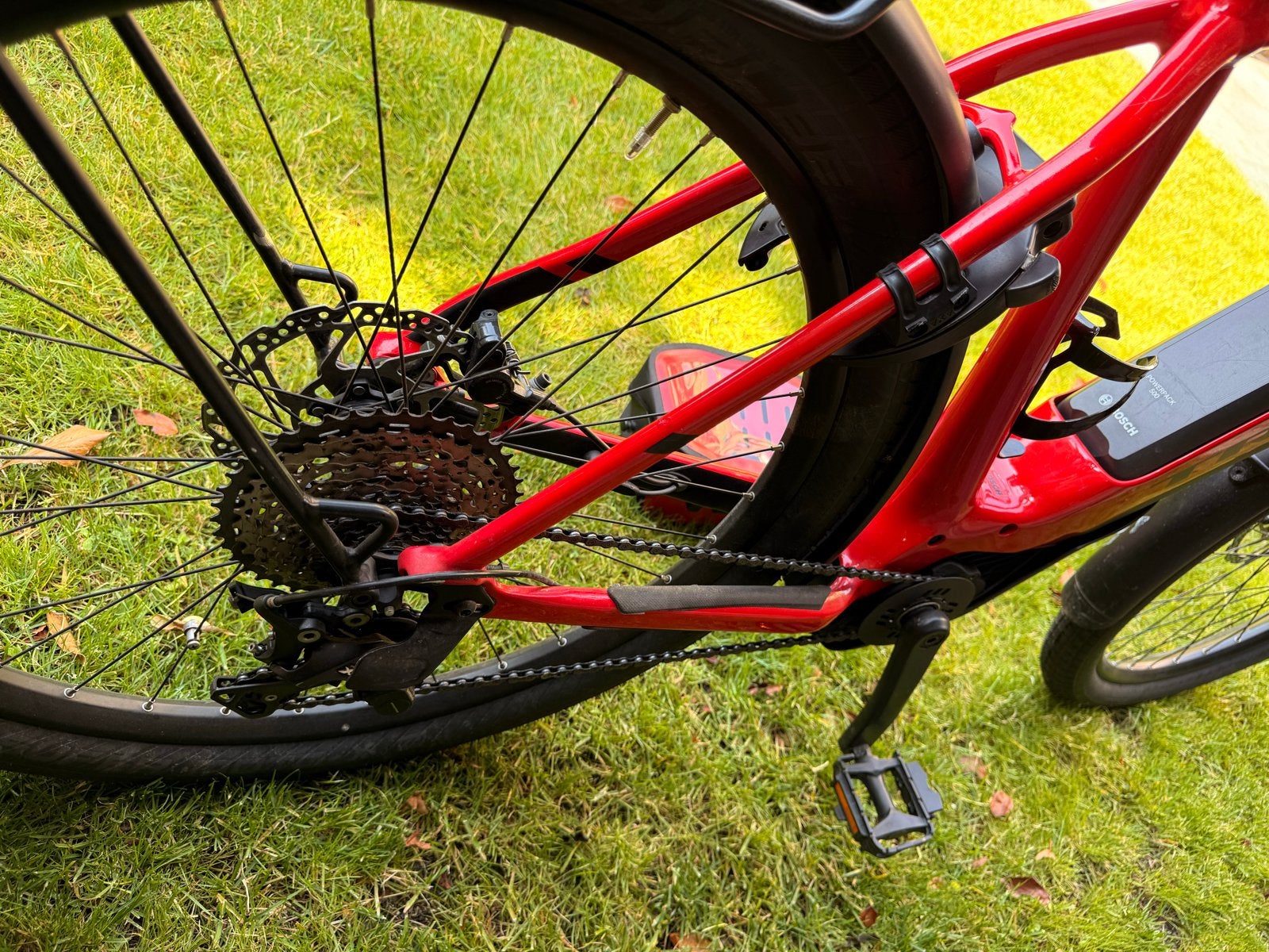 Trek super Commuter + E-bike - Rood - maat L, Zo goed als nieuw, 50 km per accu of meer, 55 tot 59 cm, Ophalen