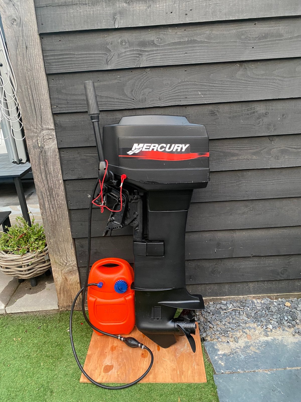 Mercury 18 pk buitenboordmotor, Ophalen of Verzenden, Zo goed als nieuw