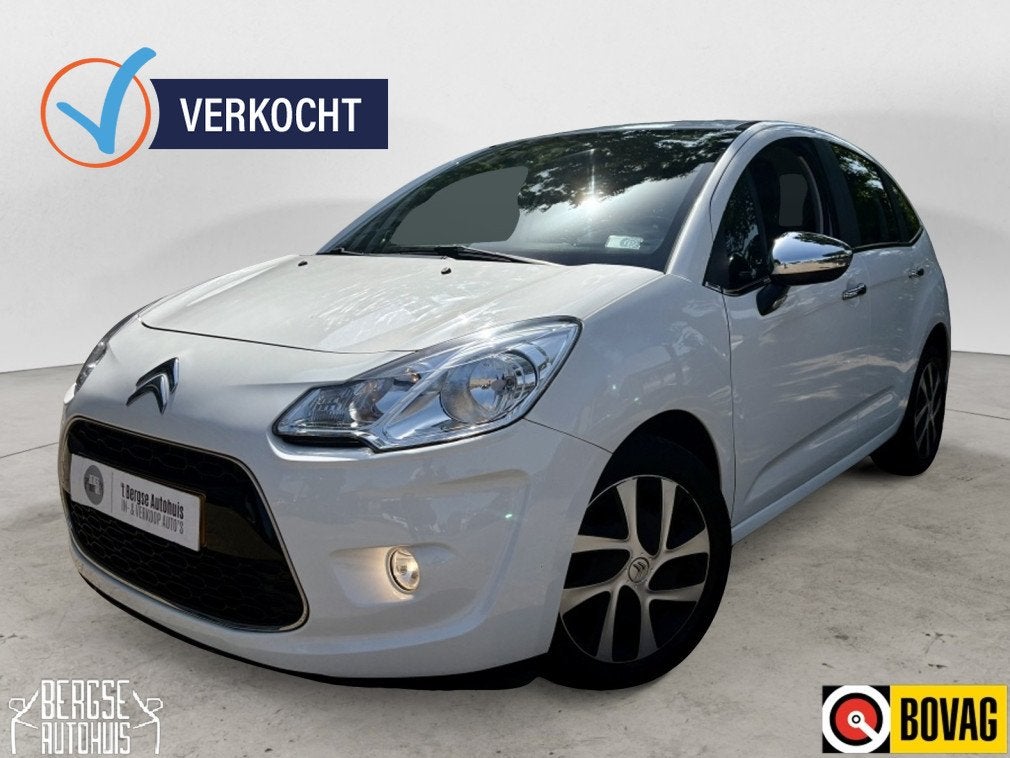 Citroën C3 1.6 eHDi Tendance Cruise Ecc Nap Pdc BT, Auto's, 28 km/l, Gebruikt, 4 cilinders, Wit
