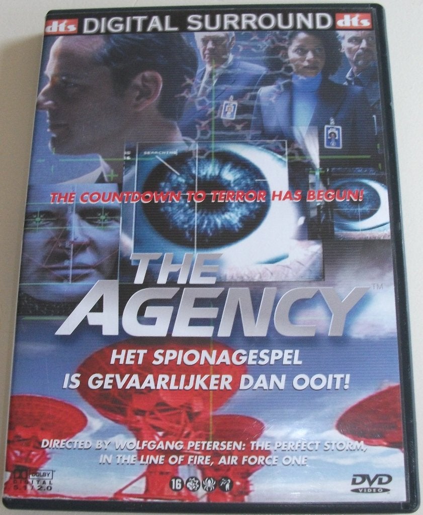 Dvd *** AGENCY *** The countdown to terror has begun!, Engels, Vanaf 16 jaar, Nederlands, Actiethriller